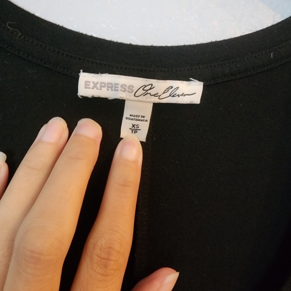 Express One Eleven Heart Tank Top - Picture 7 of 7